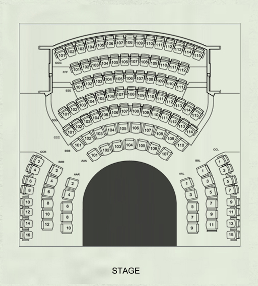 Audrey Skirball Kenis Theater Seating Chart